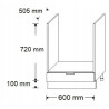 SZAFKA POD ZABUDOWE PIEKARNIKA,PIEKARNIK 60CM DĄB WOTAN