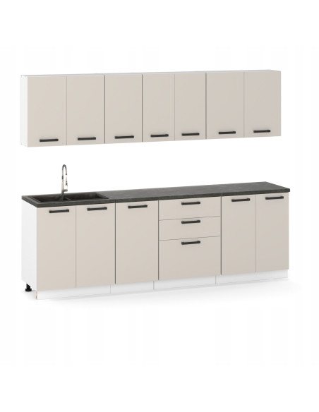 Szafka kuchenna wisząca górna 30 cm z 1 frontem Kaszmir | Meble kuchenne system EKO