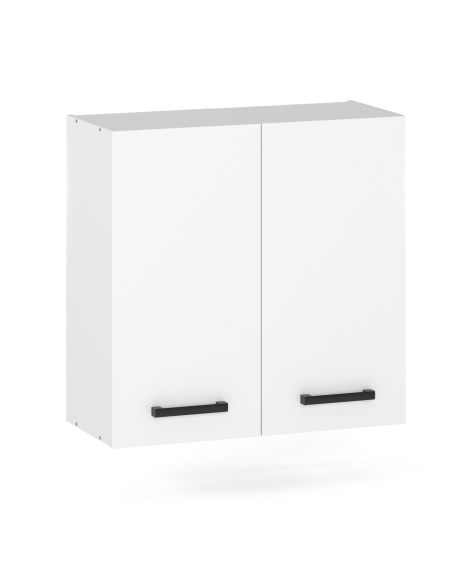 Szafka kuchenna wisząca górna 60 cm z 2 frontami Biały Mat | Meble kuchenne system EKO