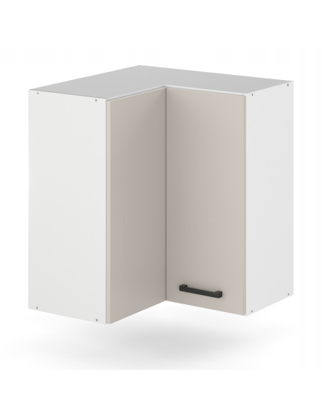 Szafka kuchenna wisząca górna narożna 60x60cm z 2 frontami Kaszmir | Meble kuchenne system EKO