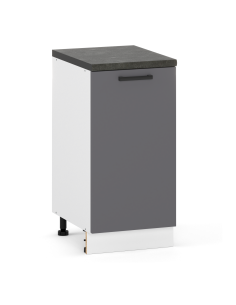 Szafka kuchenna dolna stojąca 40 cm z 1 frontem Antracyt...