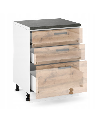 Szafka kuchenna dolna stojąca 80 cm 3...