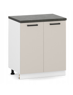 Szafka kuchenna dolna stojąca 80 cm 2 fronty Kaszmir |...