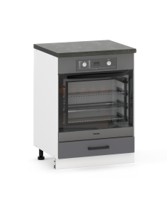 SZAFKA POD ZABUDOWE PIEKARNIKA, PIEKARNIK 60CM GRAFIT
