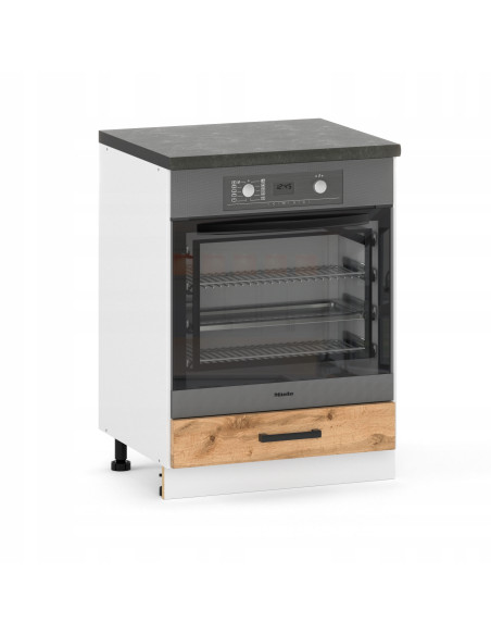 SZAFKA POD ZABUDOWE PIEKARNIKA,PIEKARNIK 60CM DĄB WOTAN