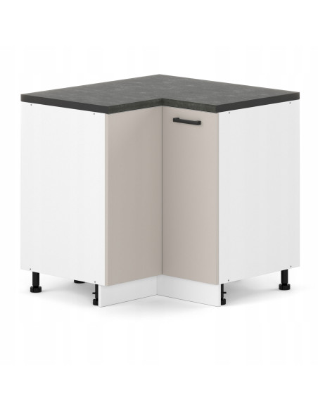 SZAFKA KUCHENNA NAROŻNA STOJĄCA DOLNA 90x90cm KASZMIR