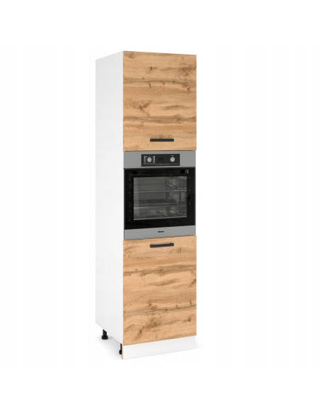 Szafka kuchenna dolna wysoka słupek pod piekarnik słup 60 cm 2 fronty Dąb Wotan | Meble kuchenne system EKO