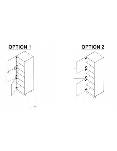 Szafka kuchenna dolna wysoka słupek...