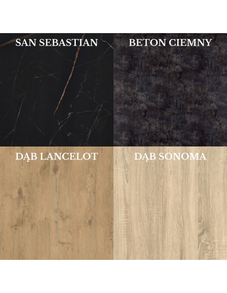 Meble kuchenne Zestaw mebli kuchennych Kuchnia Wenecja  220cm | szafka • regał • blat • aneks kuchenny | Biały Mat 2,2 m