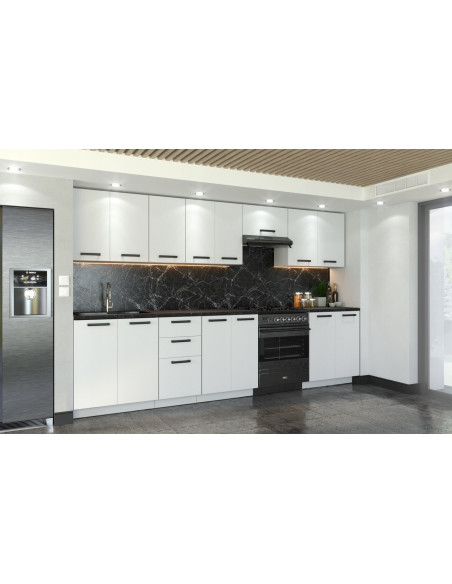 SZAFKA KUCHENNA FRONT DO ZABUDOWY ZMYWARKI 60CM BIAŁY MAT