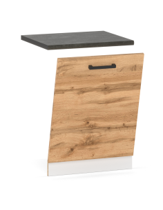 SZAFKA KUCHENNA FRONT DO ZABUDOWY ZMYWARKI 60CM DĄB WOTAN