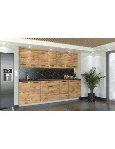SZAFKA KUCHENNA FRONT DO ZABUDOWY ZMYWARKI 60CM DĄB WOTAN 2