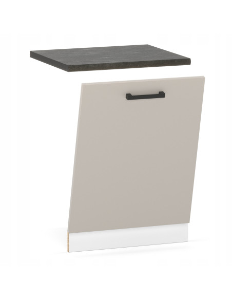 SZAFKA KUCHENNA FRONT DO ZABUDOWY ZMYWARKI 60CM KASZMIR