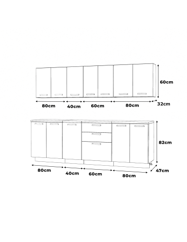 Meble kuchenne Zestaw mebli...