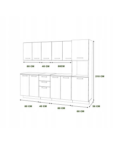 Meble kuchenne Zestaw mebli...
