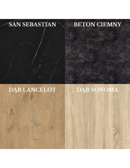 Meble kuchenne Zestaw mebli kuchennych Kuchnia Milan 320cm|szafka •regał •blat •aneks kuchenny •nowa kuchnia|Antracyt 3,2m