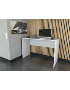 BIURKO SZKOLNE WOLNOSTOJĄCE 120 CM PROSTE KLASYCZNE... 2