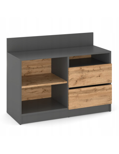 SZAFKA RTV 200 CM KOMODA STOJĄCA 4...