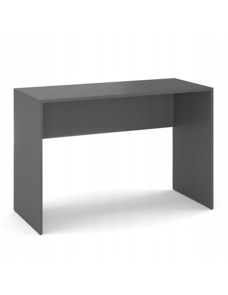 BIURKO SZKOLNE WOLNOSTOJĄCE 120 CM PROSTE KLASYCZNE STOLIK GRAFIT