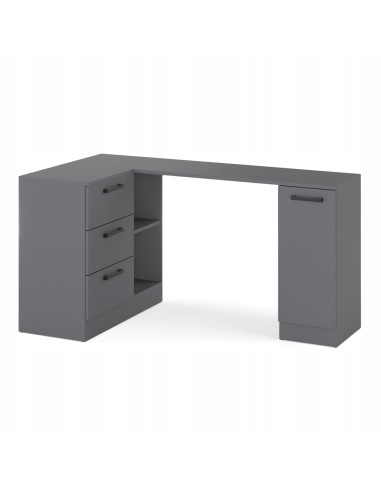 BIURKO NAROŻNE NOWOCZESNE SZUFLADY...