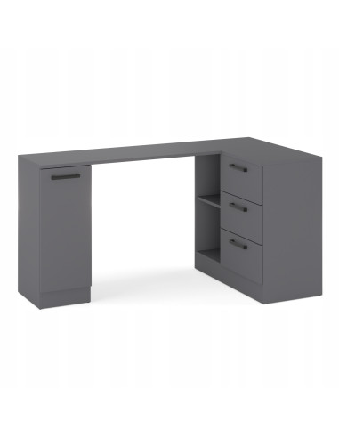 BIURKO NAROŻNE NOWOCZESNE SZUFLADY...