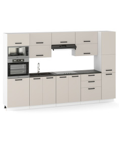 MEBLE KUCHENNE KUCHNIA ZESTAW SŁUPEK,PIEKARNIK MIKROFALA...